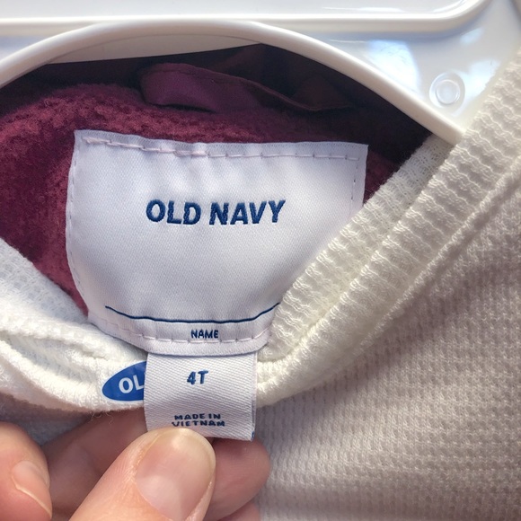 Old Navy long sleeve thermal and puffer vest, 3T (4T has been sold) - Picture 4 of 11